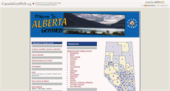 Desktop Screenshot of ab.canadagenweb.org